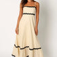 Puck - Mouwloze Maxi Jurk