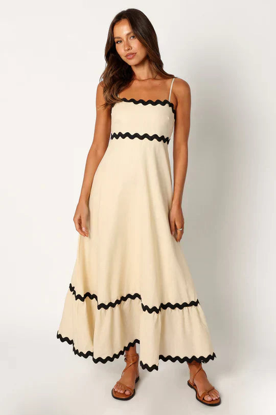 Puck - Mouwloze Maxi Jurk
