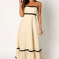 Puck - Mouwloze Maxi Jurk