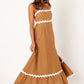 Puck - Mouwloze Maxi Jurk