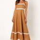 Puck - Mouwloze Maxi Jurk