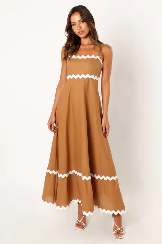 Puck - Mouwloze Maxi Jurk