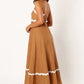 Puck - Mouwloze Maxi Jurk