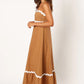 Puck - Mouwloze Maxi Jurk