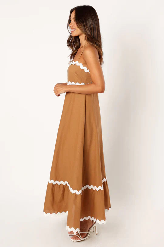 Puck - Mouwloze Maxi Jurk