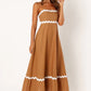 Puck - Mouwloze Maxi Jurk