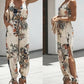 Chique Katoenen Jumpsuit met Tailleaccent