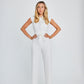 Zwarte Hoge Taille Jumpsuit - Julia