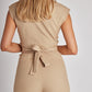 Zwarte Hoge Taille Jumpsuit - Julia