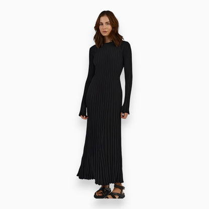 Hinke - Gebreide Maxi Jurk