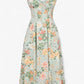 Klarine - Bloemen Midi Jurk
