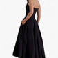 Alida - Strapless Midi Jurk