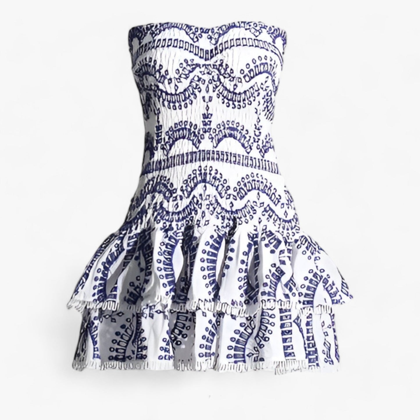 Djoeke - Gespleten Mini Jurk