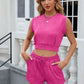 Stijlvolle Effen Kleur Mouwloze Golf Suit