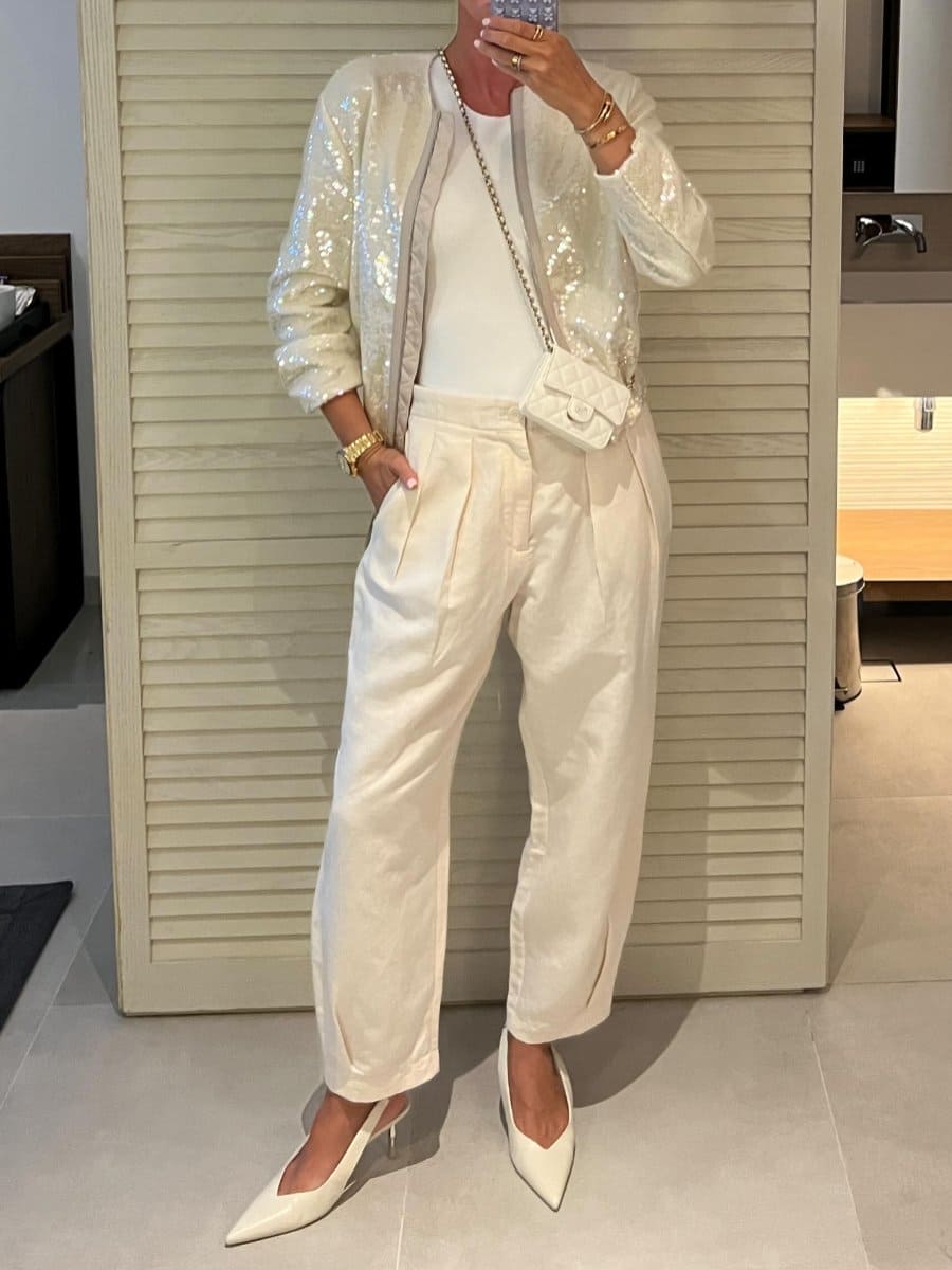 Marinka - Pailletten Bomberjack