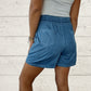 Blauwe Korte Jeans met Strik - Lily
