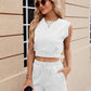 Stijlvolle Effen Kleur Mouwloze Golf Suit