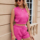 Stijlvolle Effen Kleur Mouwloze Golf Suit