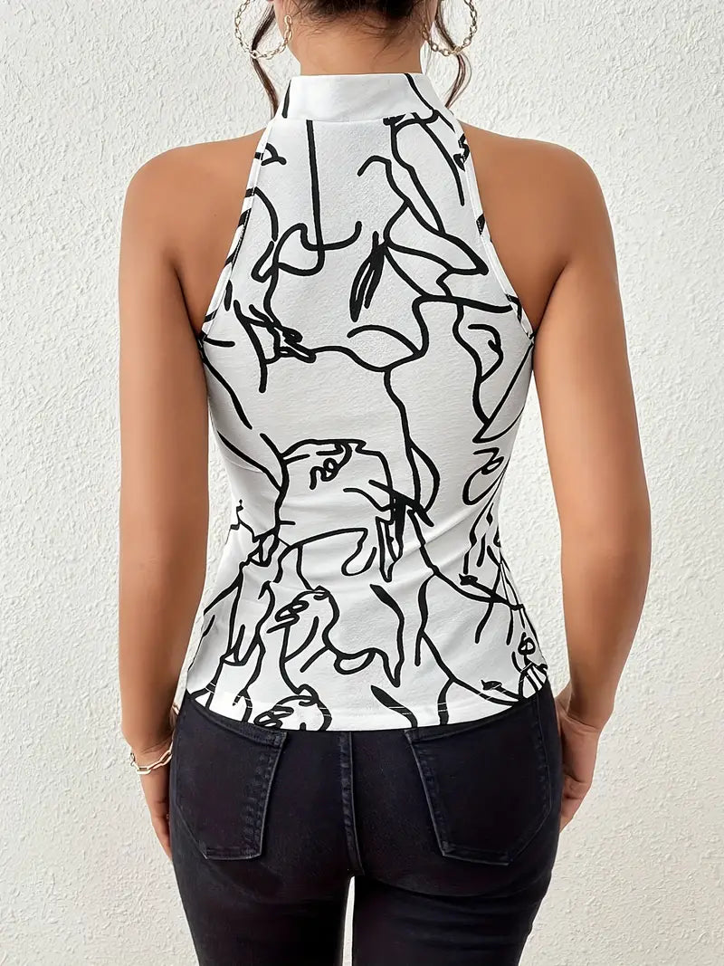 Ireen - Unieke Gekruiste Halslijn