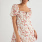 Nika - Bloemen Mini Jurk