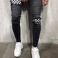 Blauwe Handgemaakte Jeans - Leo