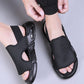 Ava - Zwarte Luchtige Comfortsandalen