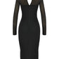 Tessa - Korset Midi Jurk