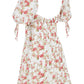 Nika - Bloemen Mini Jurk