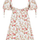Nika - Bloemen Mini Jurk