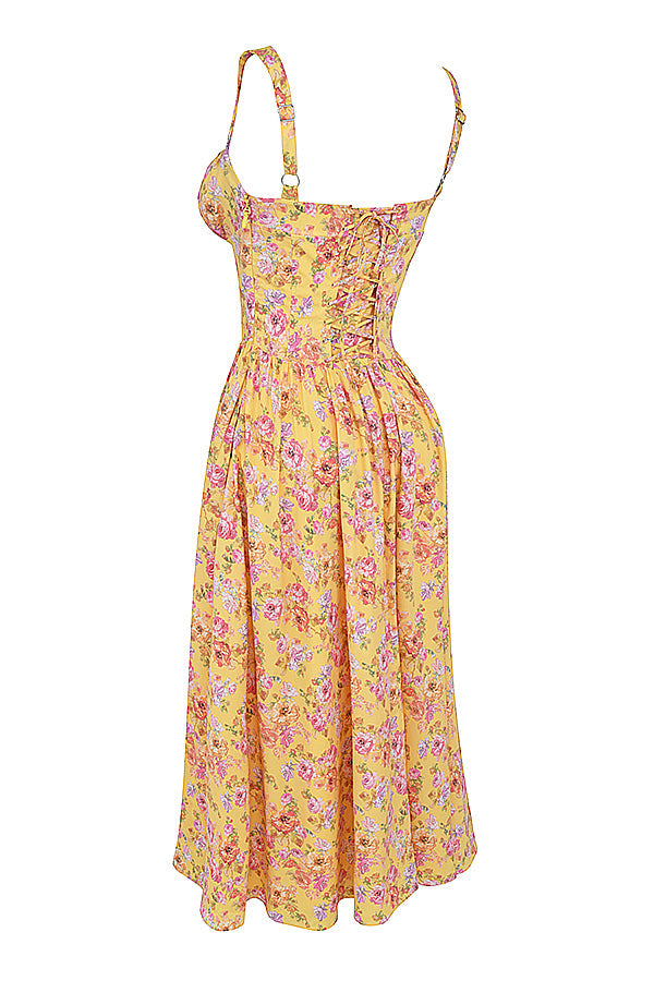 Brechtje - Bloemen Midi Zonnejurk