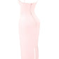 Frederique - Korset Maxi Jurk