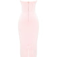 Frederique - Korset Maxi Jurk