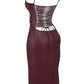 Kyra - Luxe Leren Jurk