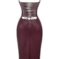 Kyra - Luxe Leren Jurk
