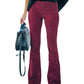 Zwarte Fluwelen Broek - Lina