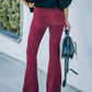 Zwarte Fluwelen Broek - Lina