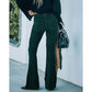 Zwarte Fluwelen Broek - Lina