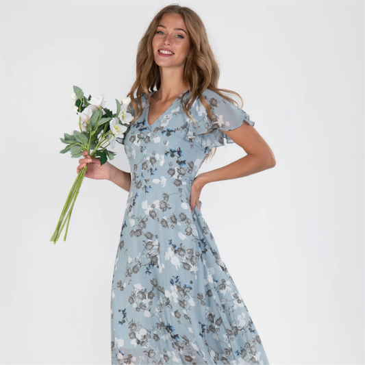 Bo - Vintage Bloemenjurk