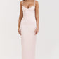 Frederique - Korset Maxi Jurk