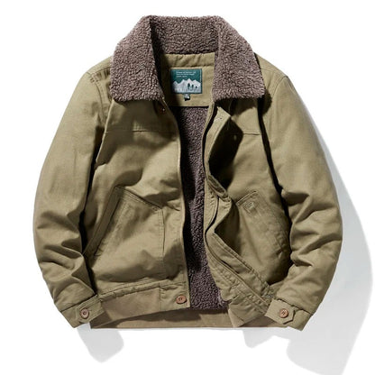 CozyCore Fleece-Gevoerde Bomber: Ultiem Comfort & Stijl