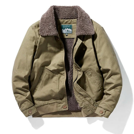 CozyCore Fleece-Gevoerde Bomber: Ultiem Comfort & Stijl