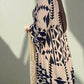 Lange Blauwe Jurk - Sophie