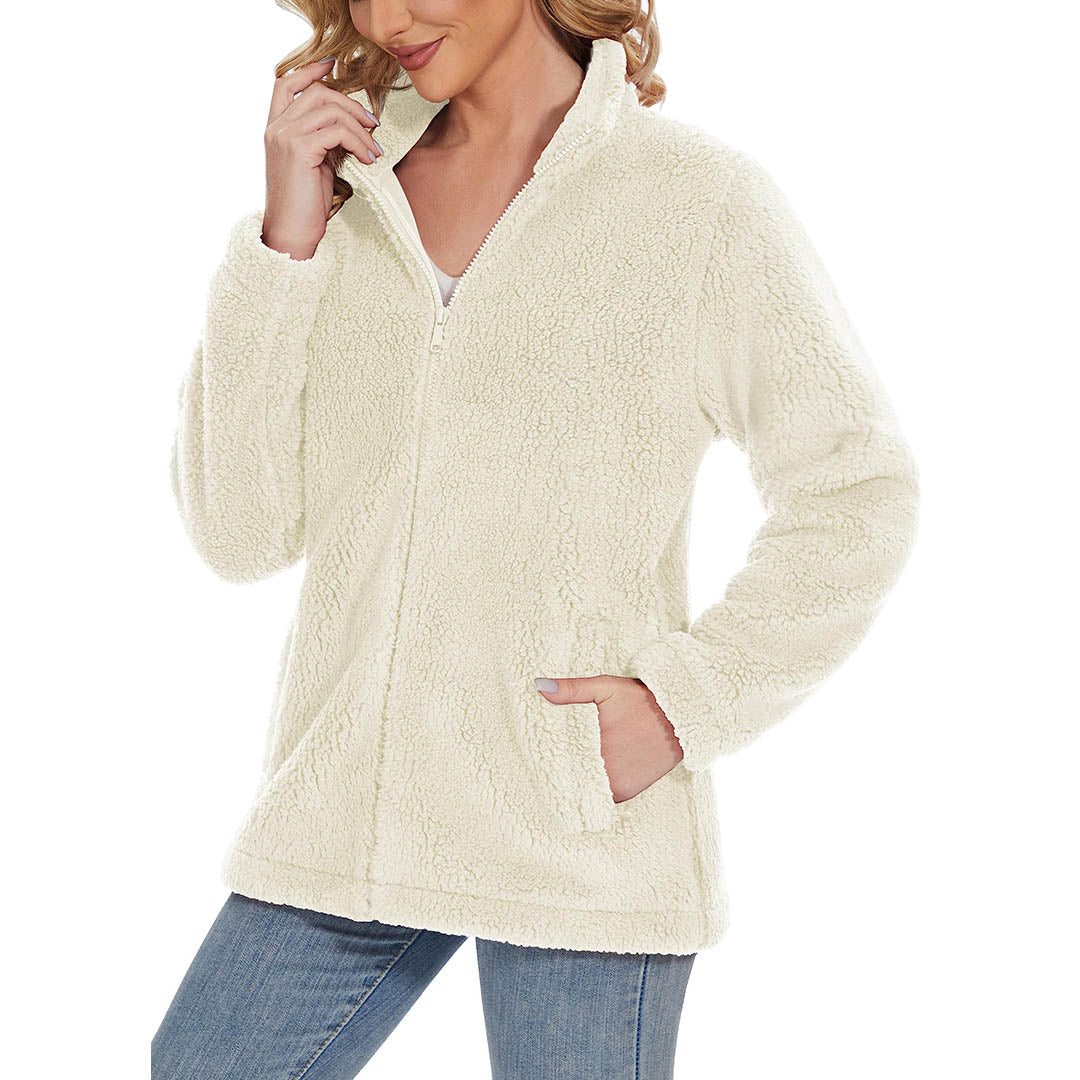 Gezellige Sherpa Fleece Jacks voor Vrouwen - Jouw ultieme wintergezel!