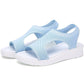 ComfortWalk: Stijlvolle Dames Wandelsandalen met Steunzool